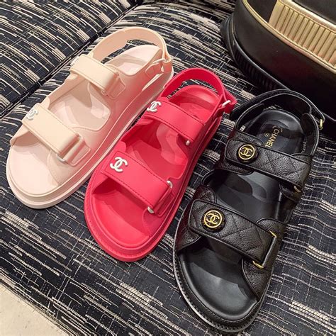 chanel sandali 2020|Chanel dad sandals 2020 price.